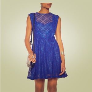 NWT sandro lace mini dress